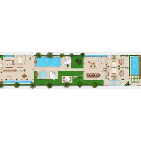 Villa Toscana - 7 Bdr Luxury Villa With Private Pool